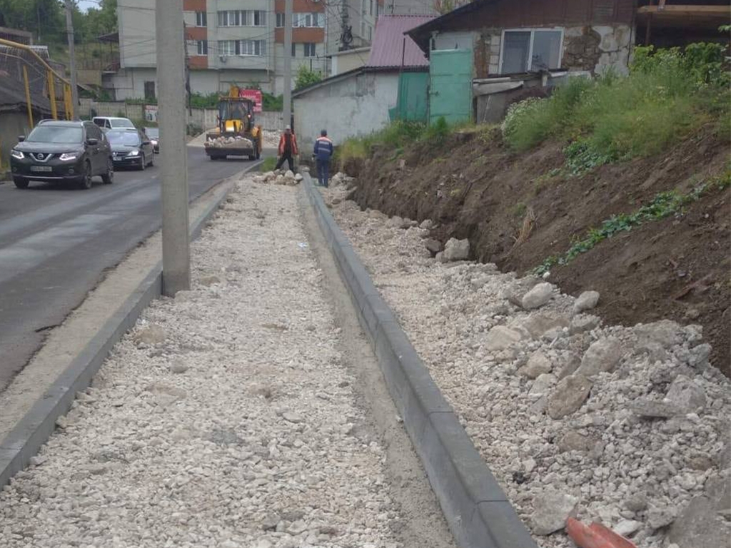 Reparația străzii Ion Inculeț