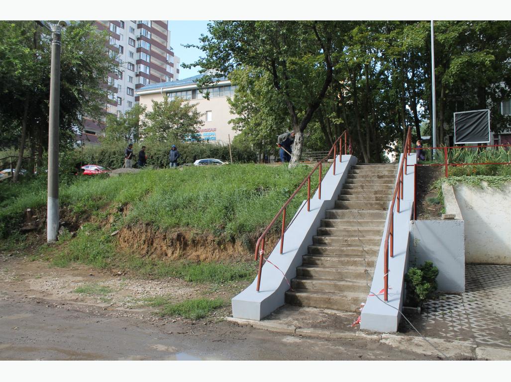 Reparația scărilor intracartier, Ciocana